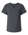 Jaanuu Women's Rhena Essential 1-Pocket Scrub V-Neck Top