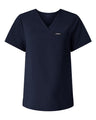 Jaanuu Women's Rhena Essential 1-Pocket Scrub V-Neck Top