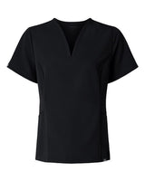 Jaanuu Women's Calix Fit & Flare Scrub V-Neck Top