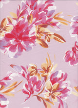 Floral DTY Knit Fabric