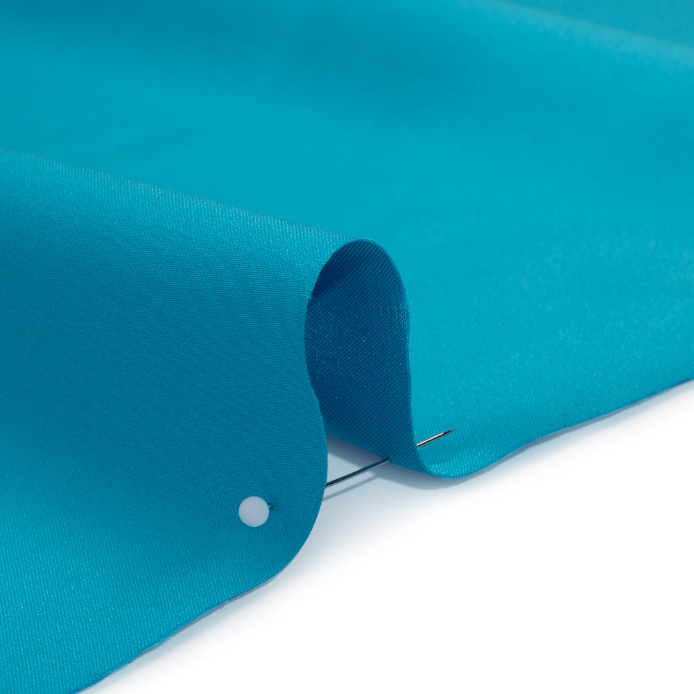 Polyester Satin - Baja Turquoise - Reverie Collection