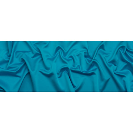 Polyester Satin - Baja Turquoise - Reverie Collection