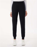 Women's UltraSoft Stretch Scrub Joggers with Cargo & Zipper Pockets