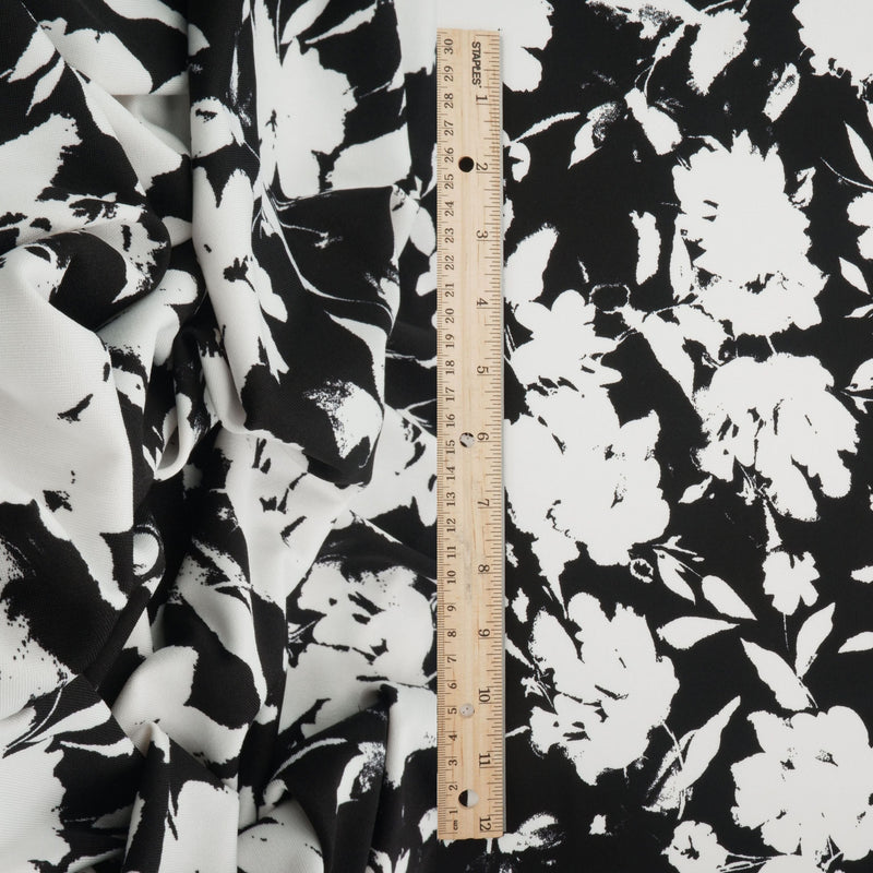 Floral Printed DTY Knit