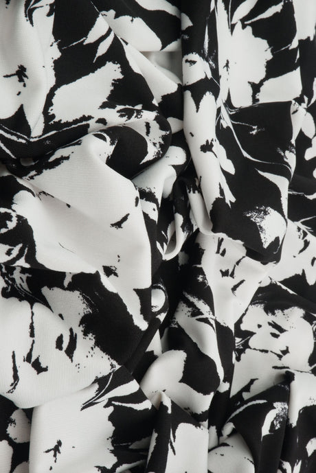 Floral Printed DTY Knit