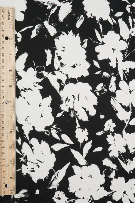 Floral Printed DTY Knit