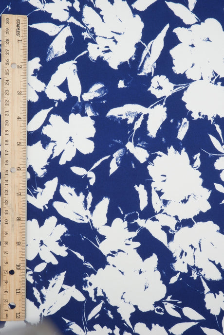 Floral Printed DTY Knit