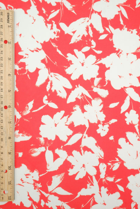 Floral Printed DTY Knit