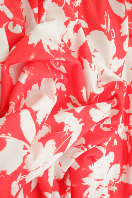 Floral Printed DTY Knit