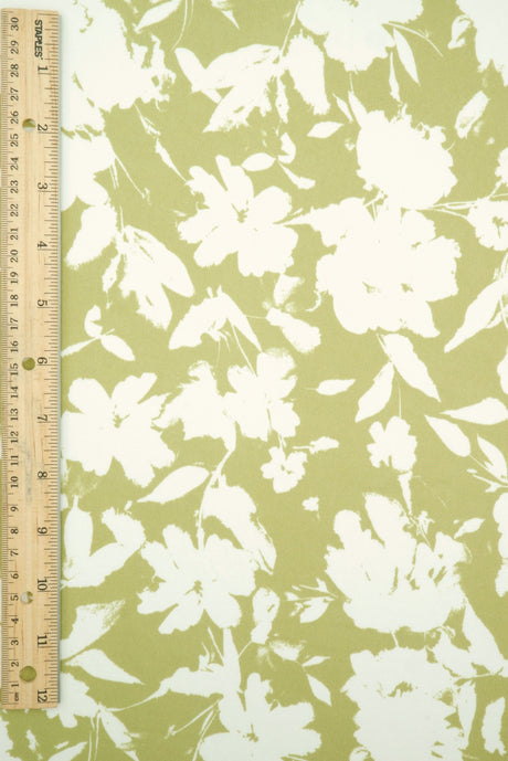 Floral Printed DTY Knit