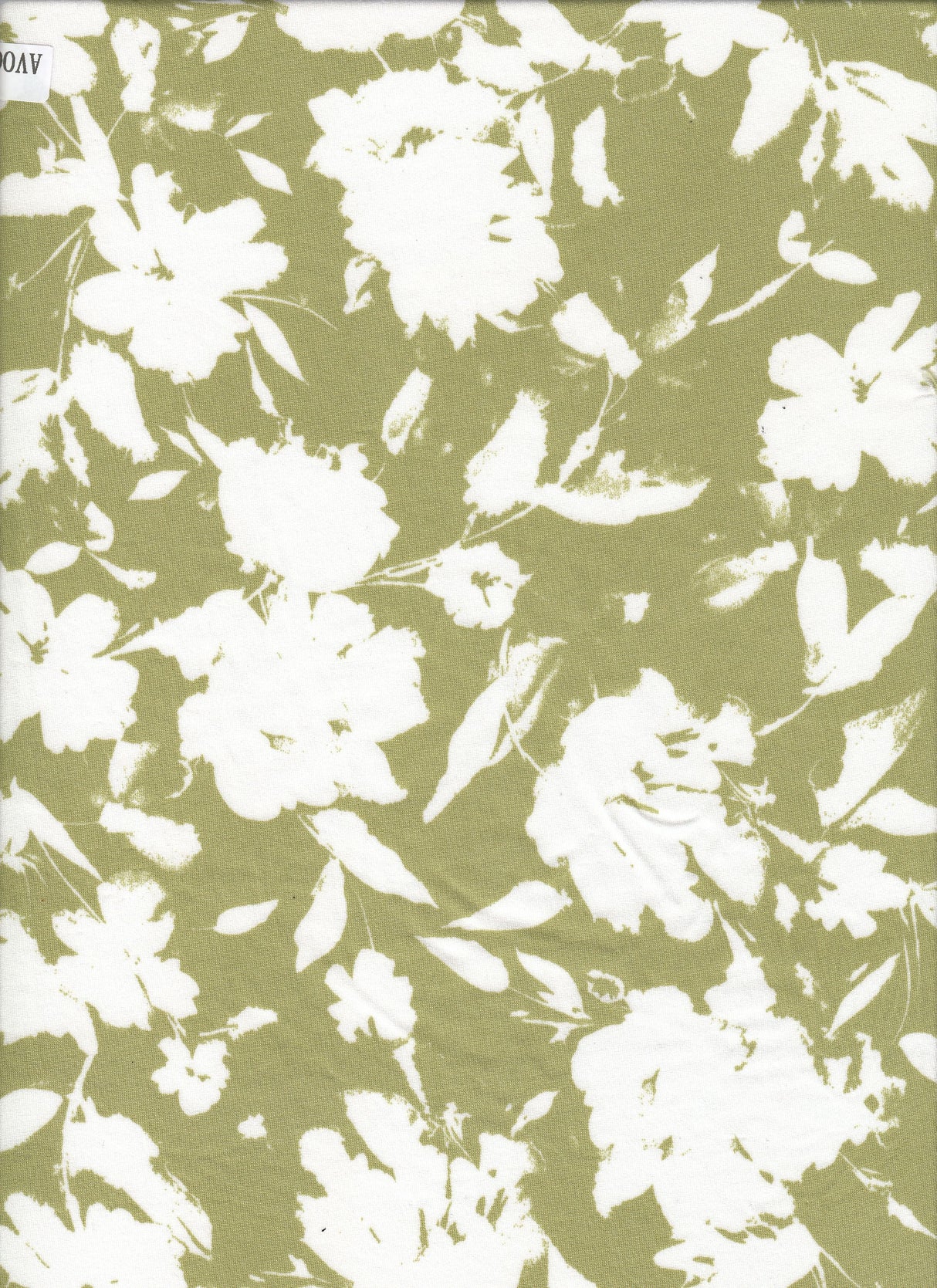 Floral Printed DTY Knit
