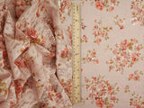 Floral Printed Lace Blue