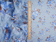 Floral Printed Lace Blue