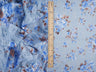 Floral Printed Lace Blue