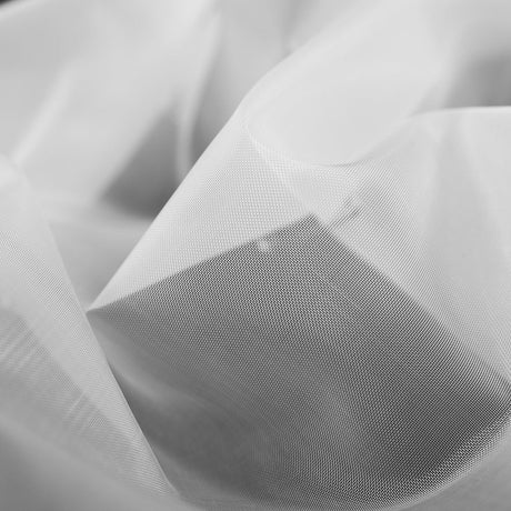 Stiff Polyester Organdy - White - Rhiannon Collection