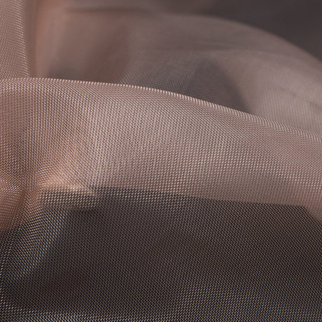 Stiff Polyester Organdy - Blush - Rhiannon Collection