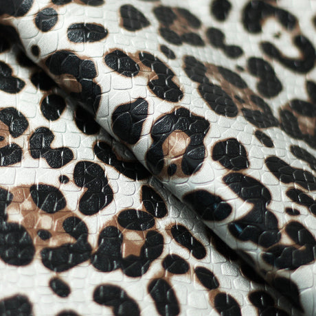 Margay Polyester Fabric - Leopard Pattern, 58" Width (1 Yard)