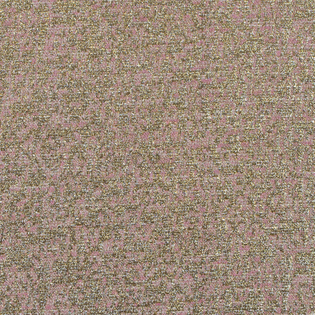 Metallic Gold and Pink Abstract Jacquard