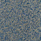Metallic Gold and Blue Abstract Jacquard