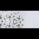 Rosewater and Whisper White Digitally Printed Flowers on a Premium Mikado/Twill