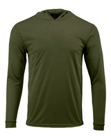 Paragon Unisex Bahama Performance Hooded Long Sleeve T-Shirt