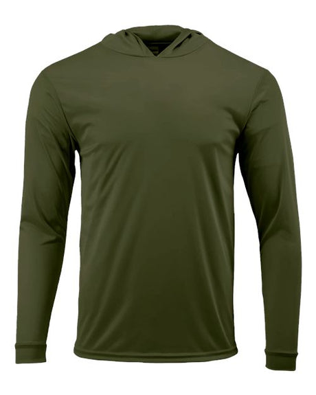 Paragon Unisex Bahama Performance Hooded Long Sleeve T-Shirt