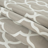 Stone and Off-White Classically Woven Twill