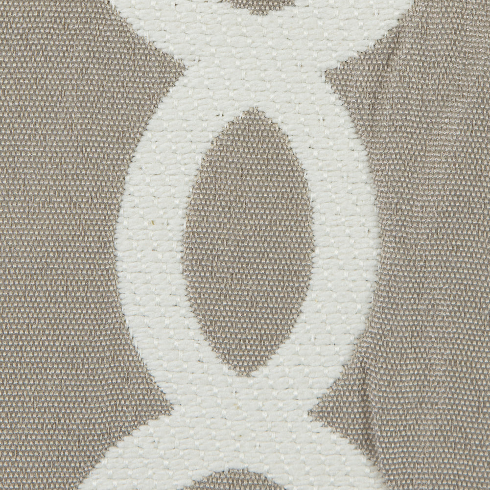 Stone and Off-White Classically Woven Twill