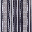 Onyx Tribal Striped Cotton Woven