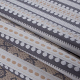 Dusk Tribal Striped Cotton Woven