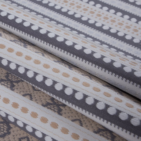 Dusk Tribal Striped Cotton Woven