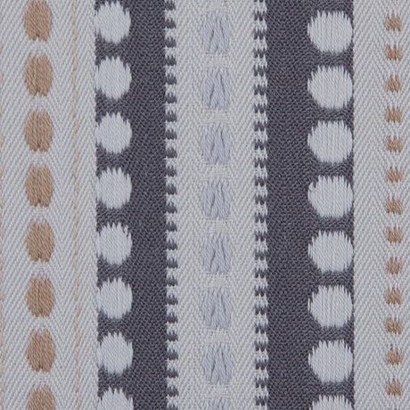 Dusk Tribal Striped Cotton Woven