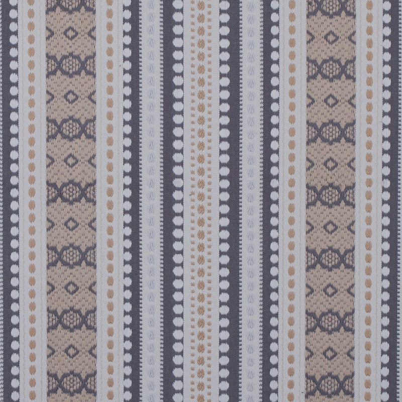 Dusk Tribal Striped Cotton Woven