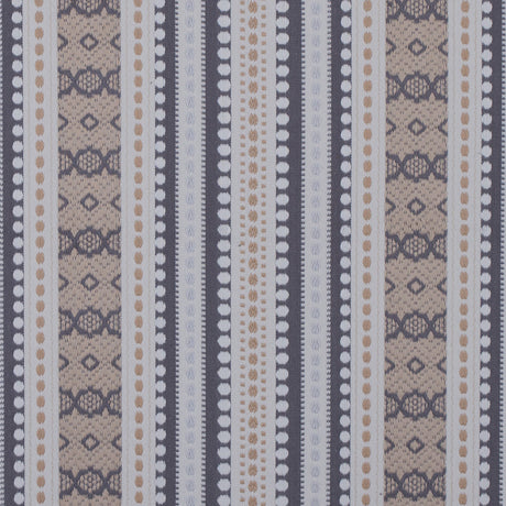 Dusk Tribal Striped Cotton Woven
