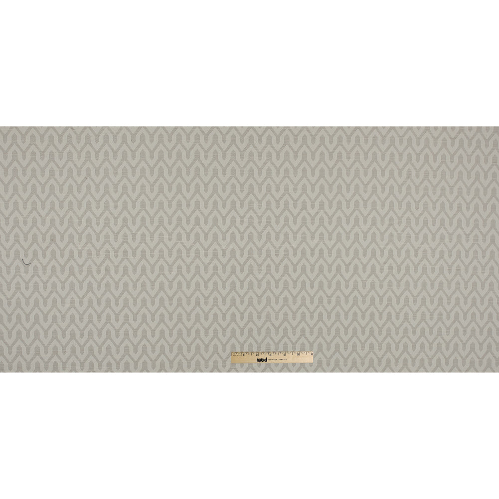 Linen Chevron Slubbed Cotton Woven