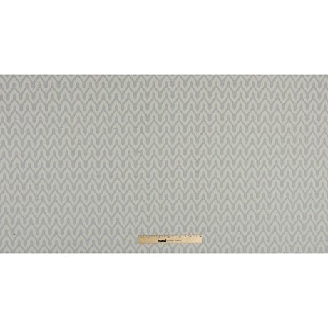 Shale Chevron Slubbed Cotton Woven