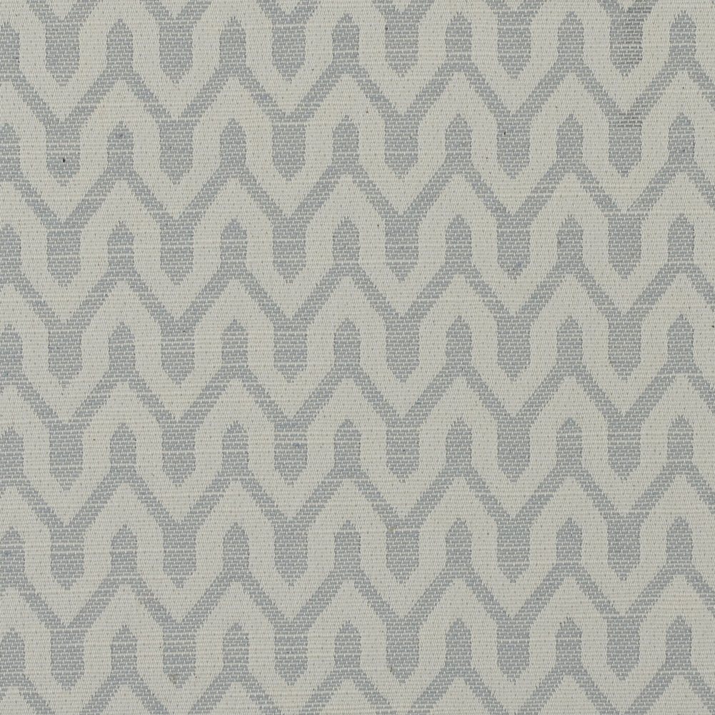 Shale Chevron Slubbed Cotton Woven