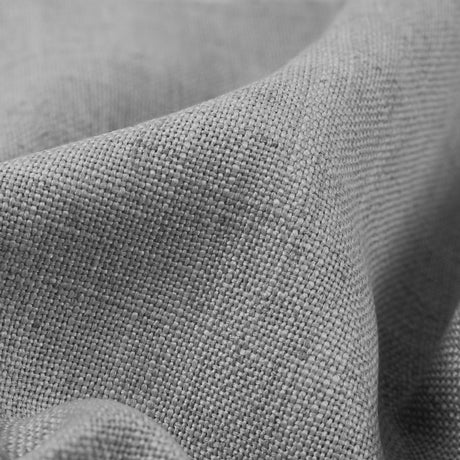 Silver Polyester-Linen Blend
