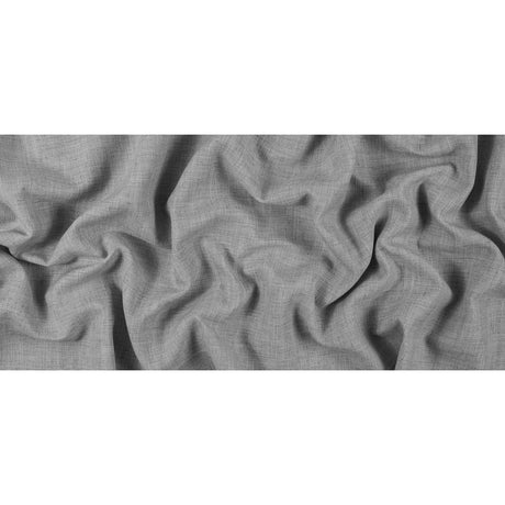 Silver Polyester-Linen Blend