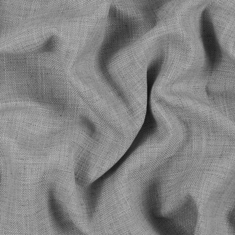 Silver Polyester-Linen Blend