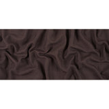 Chocolate Polyester-Linen Blend