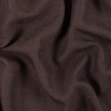 Chocolate Polyester-Linen Blend