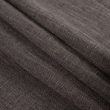 Cocoa Polyester-Linen Blend