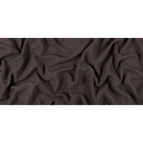 Cocoa Polyester-Linen Blend