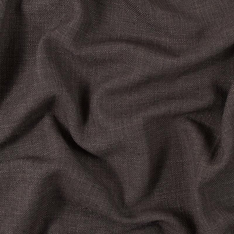 Cocoa Polyester-Linen Blend