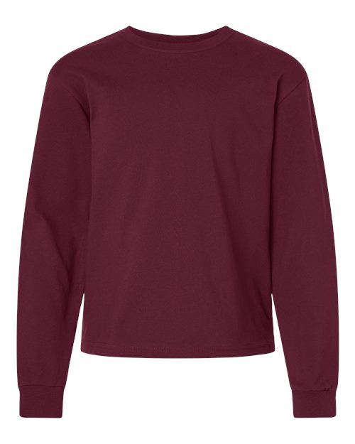 Youth Heavyweight Long Sleeve Tee