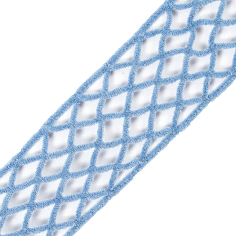 Azul Criss Cross Chenille Trim - 2"