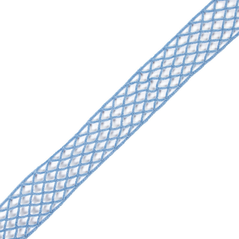 Azul Criss Cross Chenille Trim - 2"