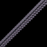 Light Silver Two Row Mini Pom Pom Trim