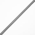 European Dark Silver Two Row Mini Pom Pom Trim